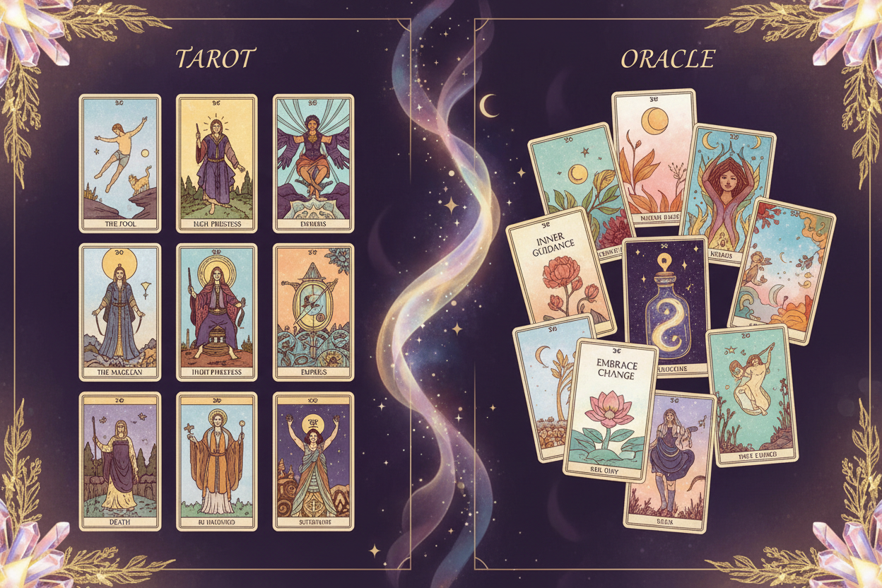 Tarot ve Kehanet (Oracle) Kartları Arasındaki Fark Nedir?